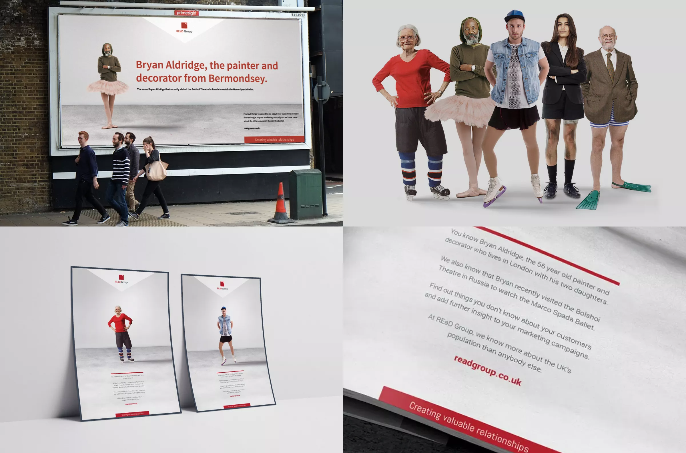 REaD Advertising banner showcasing creative marketing and branding services